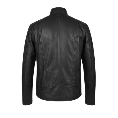 ROCHA zippered leather jacket