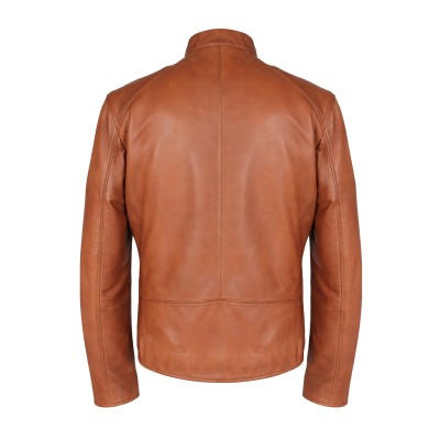 NAULE zippered leather jacket