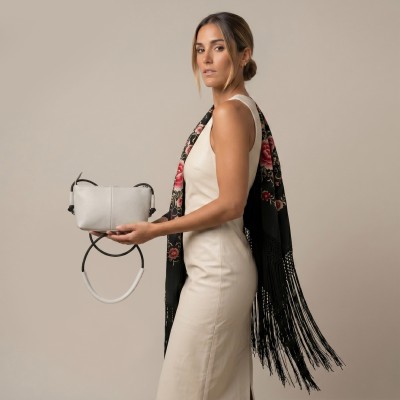 Leather shoulder bag 18x12x5 cm CANASTERO