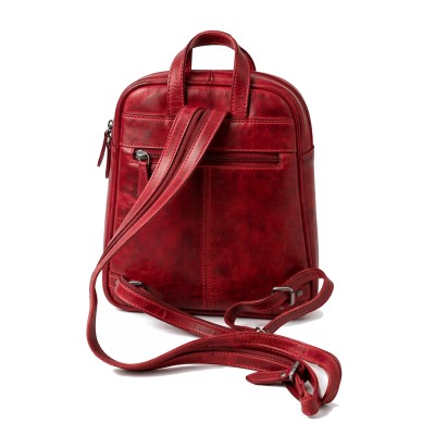 Natural leather backpack 26x21x7 cm STILL