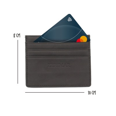 Leather card holder 8x10 cm BUZZ