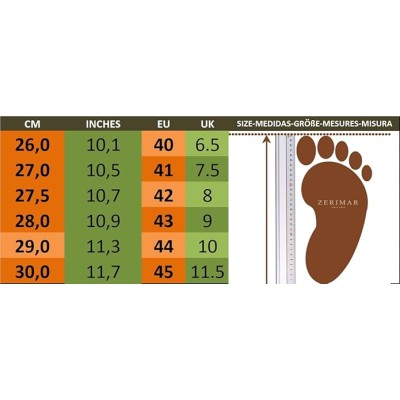 Closed leather sandal with Velcro model SUGAR