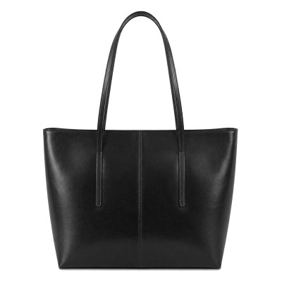 Leather shoulder bag 30x40x13 cm VAGGIO