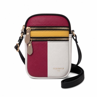 Mini Leather Crossbody Bag 18x12x3 cm DATA