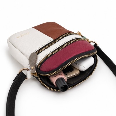 Mini Leather Crossbody Bag 18x12x3 cm DATA
