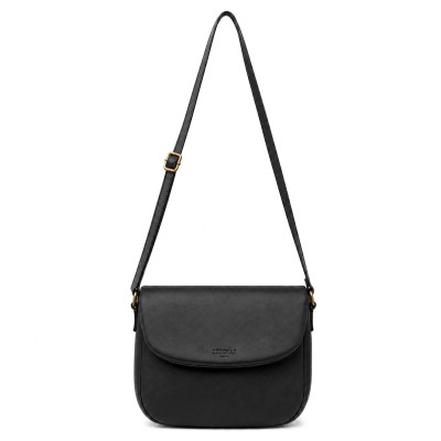 Leather flap bag 23x28x5 cm CORDE
