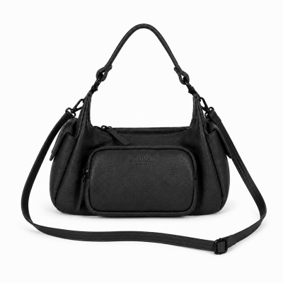 Double-handle leather bag 25x15x15 cm EXPLORER
