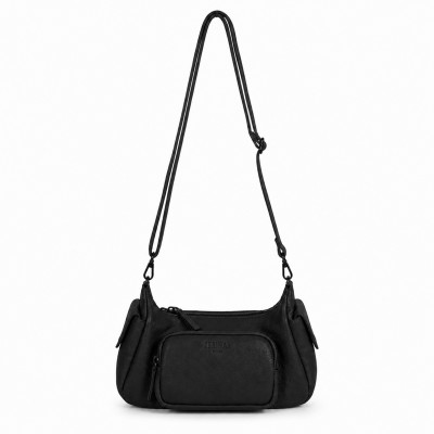Double-handle leather bag 25x15x15 cm EXPLORER