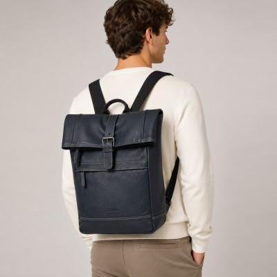 Natural leather backpack 36x28x8 cm PAPE