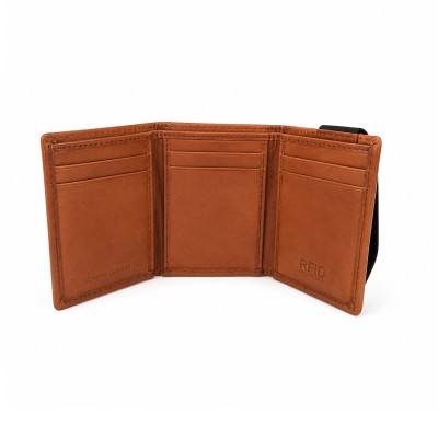 Leather wallet 10x8 cm MALEO