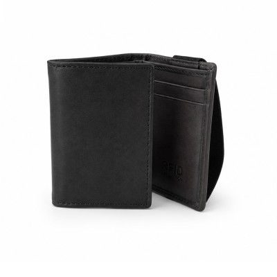 Leather wallet 10x8 cm MALEO