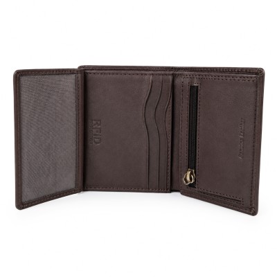 Leather wallet 11x8,5 cm GLOKO