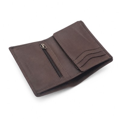 Leather wallet 11x8,5 cm GLOKO