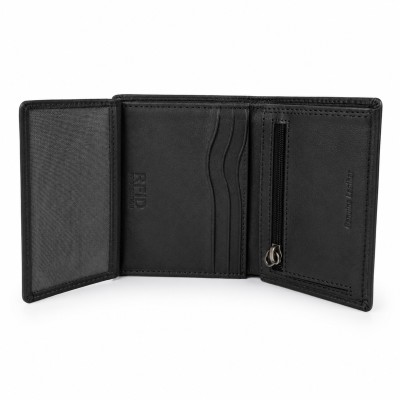 Leather wallet 11x8,5 cm GLOKO