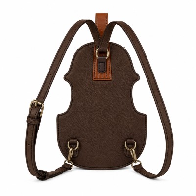 Multiway Violin Leather Bag with Double Handles 28x20x5 cm
