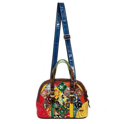 Leather Bag with Double Handles 33x24x15 cm COLORADE