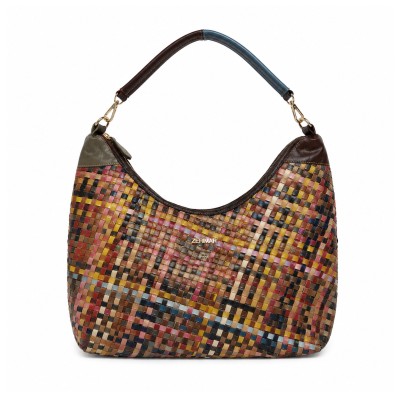 Leather Bag with Double Handles 45x35x5 cm BIGGER