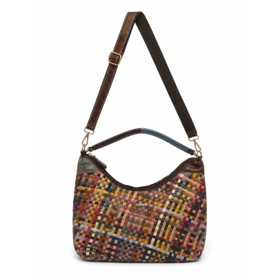 Leather Bag with Double Handles 45x35x5 cm BIGGER