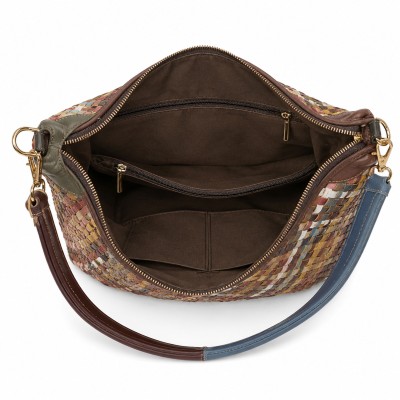 Leather Bag with Double Handles 45x35x5 cm BIGGER