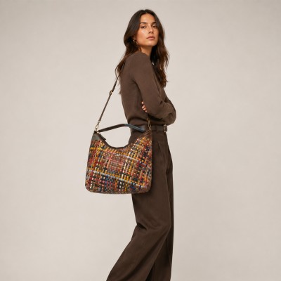 Leather Bag with Double Handles 45x35x5 cm BIGGER