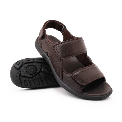 Leather Sandals with Adjustable Closure JOKUNO