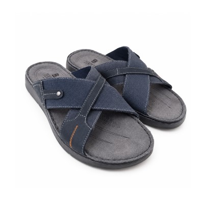 Open leather sandal model DUVRO