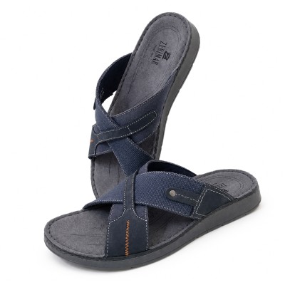 Open leather sandal model DUVRO