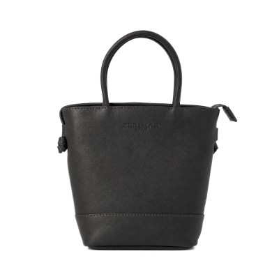 Mini leather bag with double handles 18x12x9 cm HAMPER