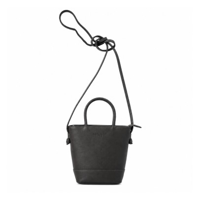 Mini leather bag with double handles 18x12x9 cm HAMPER