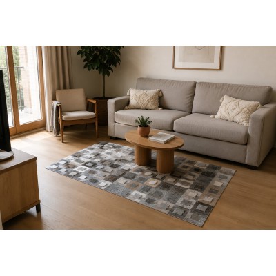 Cowhide Area Rug Patchwork 70x140 cm BLAGRE