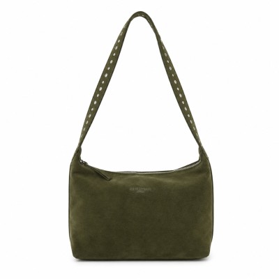 Suede bag with studs 29x18,5x10,5 cm PEPA