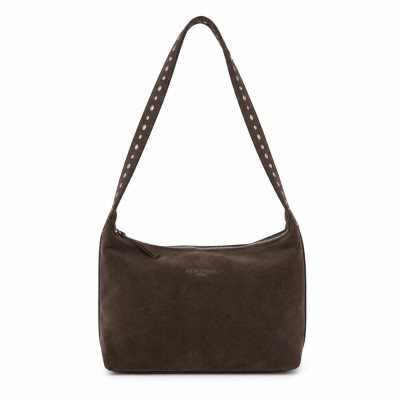 Suede bag with studs 29x18,5x10,5 cm PEPA