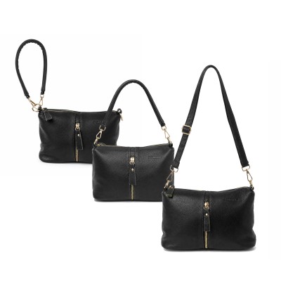 Multiway leather bag 25x19x9 cm LOOP