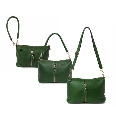 Multiway leather bag 25x19x9 cm LOOP