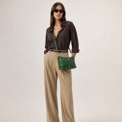 Multiway leather bag 25x19x9 cm LOOP