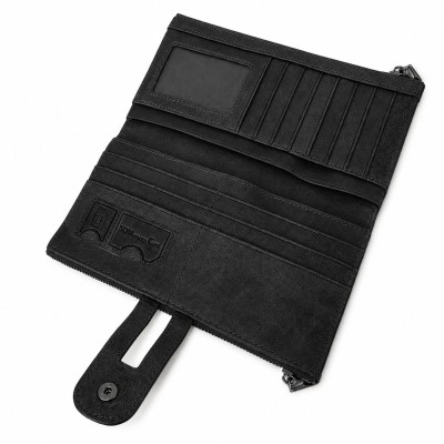 Multi-purpose leather wallet 19x9,5 cm