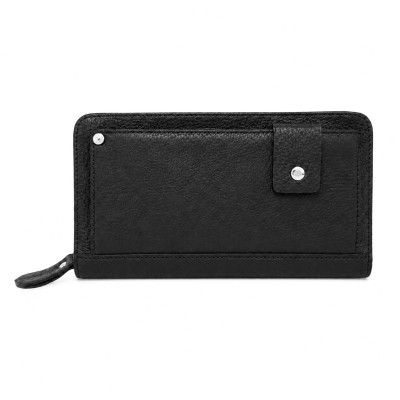 Multi-space leather wallet 21,5x11,5 cm