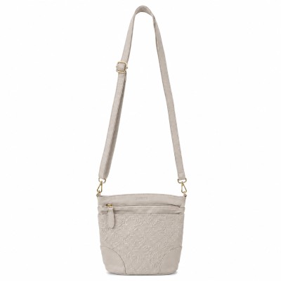 Leather crossbody bag 26x20x10 cm ZAHRA