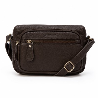 Leather crossbody bag 22x16x7 cm KOKI