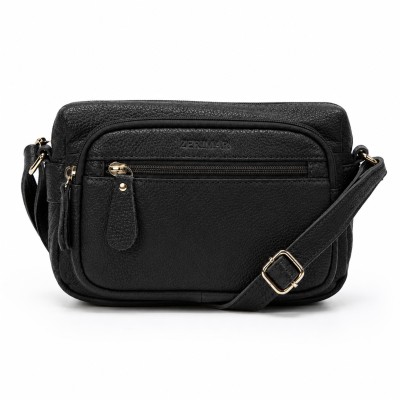 Leather crossbody bag 22x16x7 cm KOKI