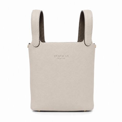 Handheld basket bag with padlock and key 22x19x13 cm
