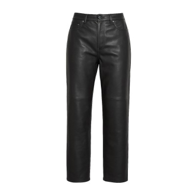 Leather trousers model CHOCOLATE