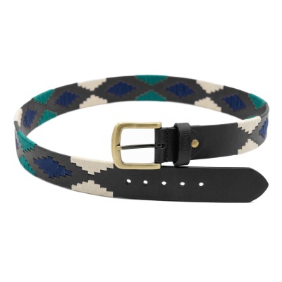 38 mm leather belt AZTEK model