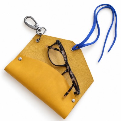 Bag Charm – Leather Glasses Case 17x7 cm CAPRI