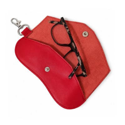 Bag Charm – Leather Glasses Case 17x8 cm VELVET