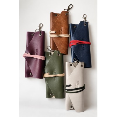 Bag Charm – Leather Glasses Case 17x7 cm CAPRI