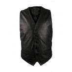 Leather Waistcoat for Men, Leather Waistcoat, Men's Casual Waistcoat Zerimar - 1