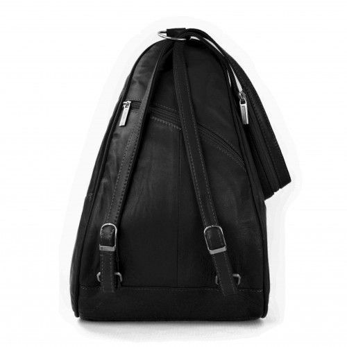 2-in-1 leather bag and backpack Zerimar - 17