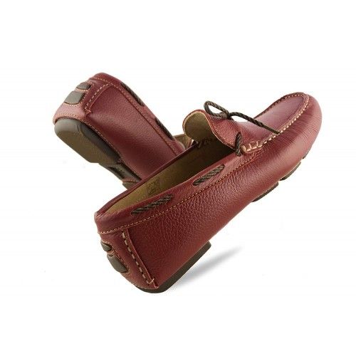 Leather Boat Shoes for Men, Big Sizes, Leather Loafers Men 4 Zerimar - 1