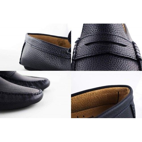Mocassins Men, Leather Mocassins Mens, Mocassins Loafers Men 2 Zerimar - 3